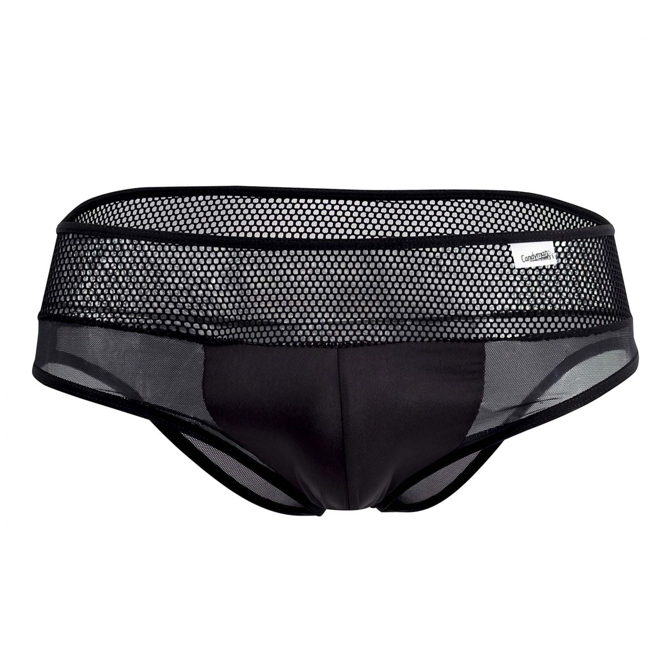 CandyMan 99495 Mesh Briefs Black