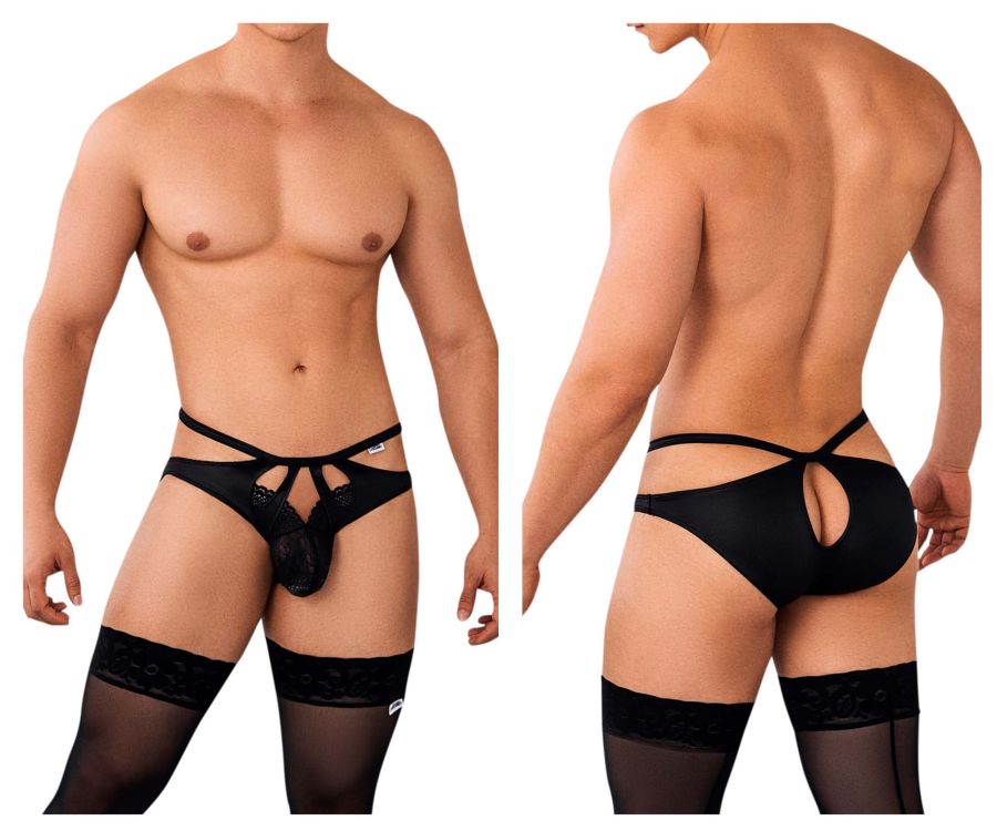 CandyMan 99632 Cut out Briefs Black