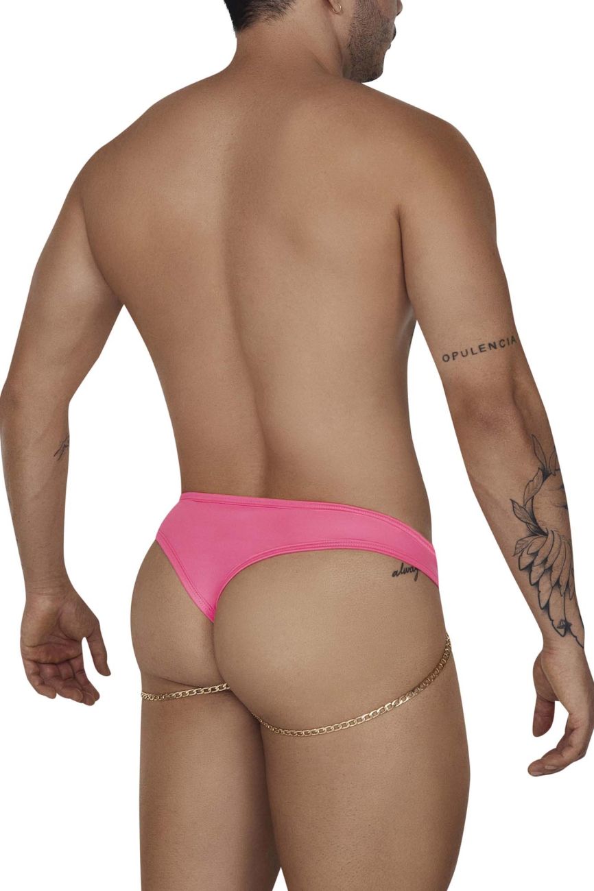 CandyMan 99669 Chain Thongs Pink