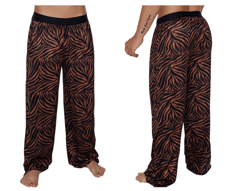 CandyMan 99686 Lounge Pajama Pants Black