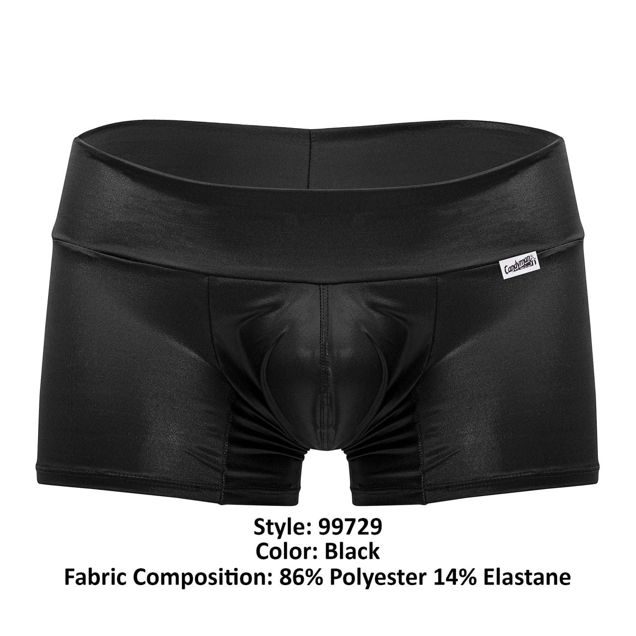 CandyMan 99729 Work-N-Out Trunks Black