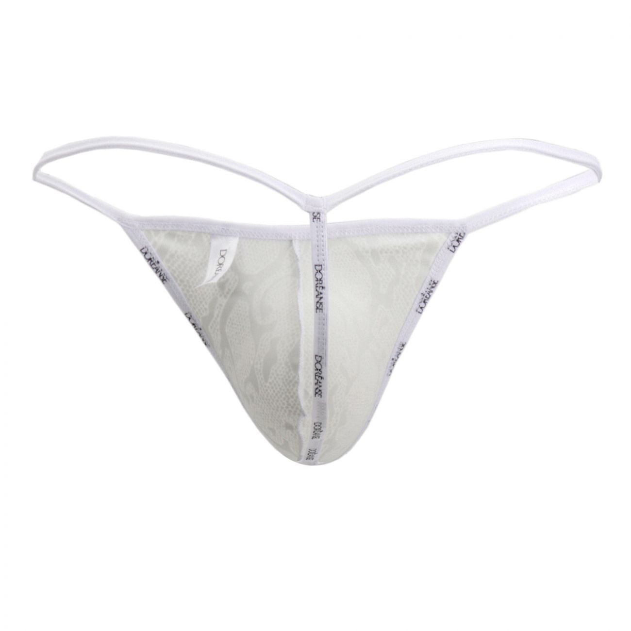 Doreanse 1326-SLV Flashy Snake G-String