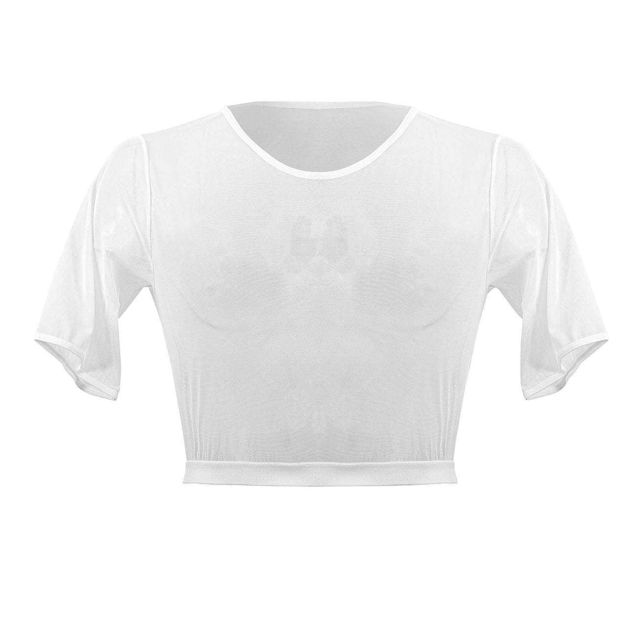 PLURAL PL009 Non-binary Underwear Crop Top White