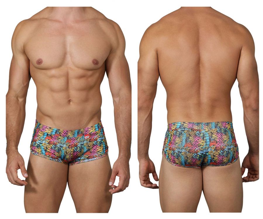 Pikante 0227 Chekke Printed Trunks Pink