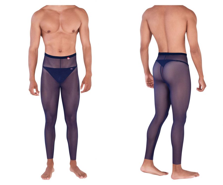 Pikante 0336 Manhood Long Johns Thongs Dark Blue