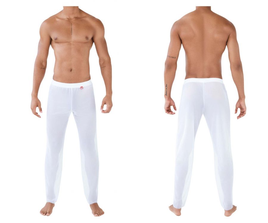 Pikante 0490 You Mesh Pants White