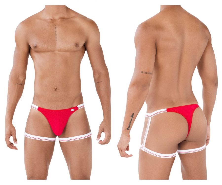 Pikante 0493 Conqueror Thongs Red