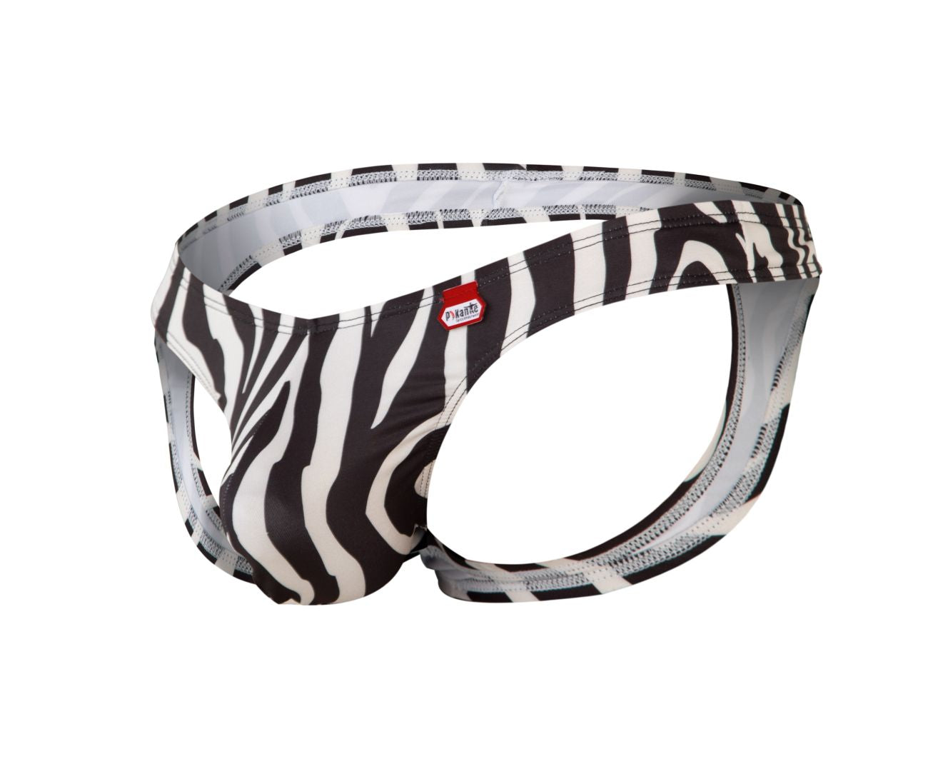 Pikante 0992 Yuba Jockstrap Beige Zebra