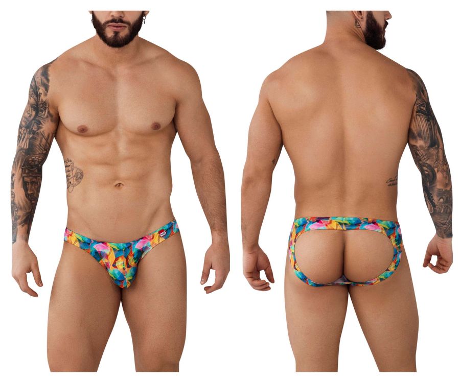 Pikante 0995 Suban Jockstrap Yellow Multi