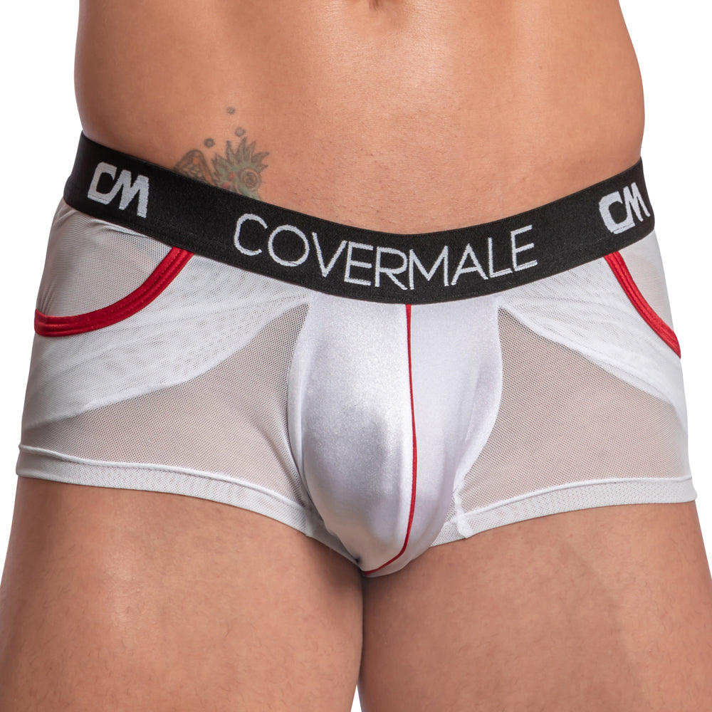 CMG022 Cover Male Center Piping Boxer Male Boxer Briefs