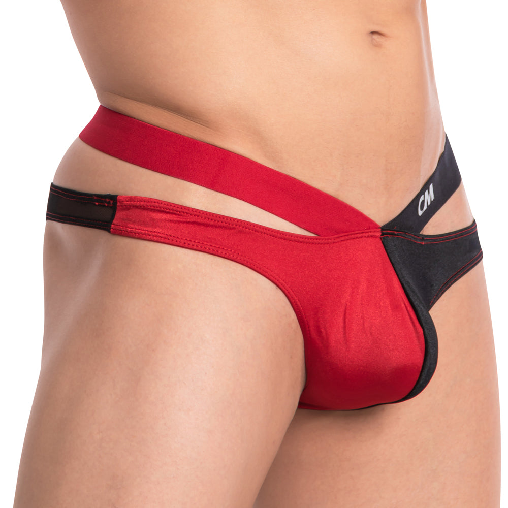 Cover Male CMI046 Dual Tone Sheer Mesh Back Brief Mens Underwear