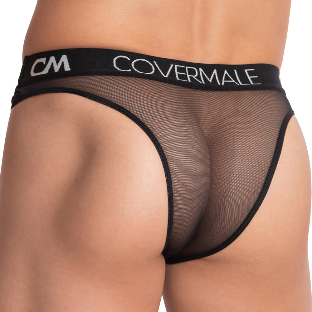 Cover Male CMJ030 Drop String Low Rise Sheer Back Brief Mens Underwear