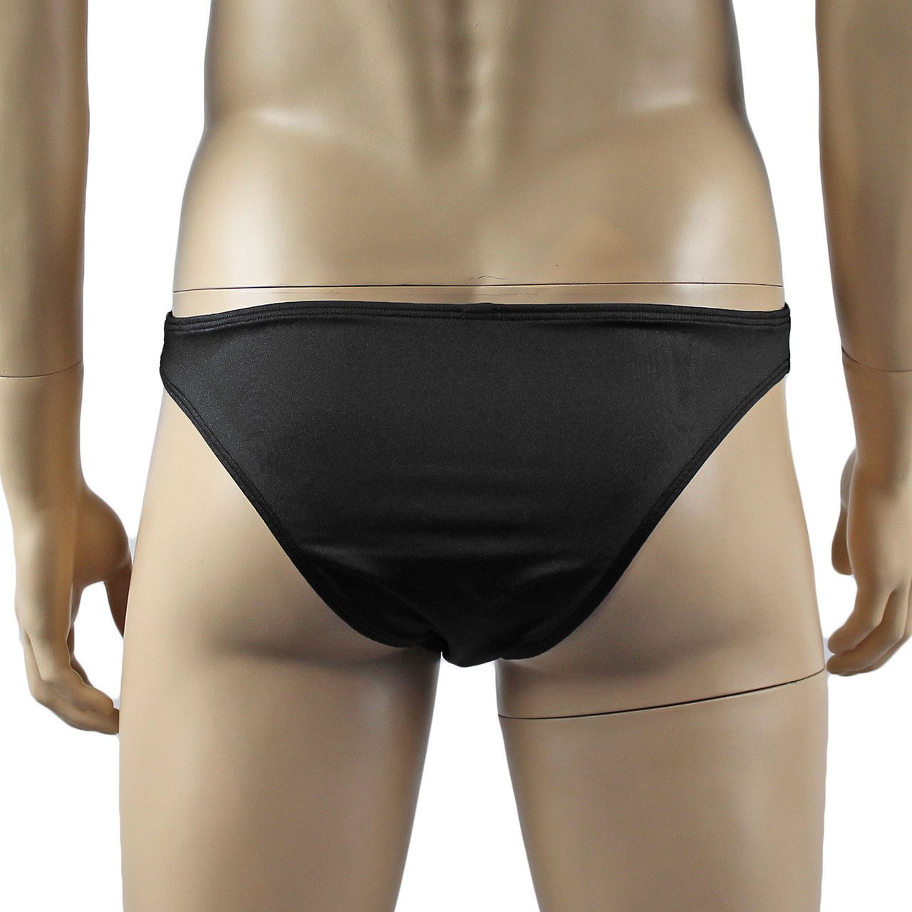 Mens Glamour Lycra Bikini Brief Panty (black plus other colours)