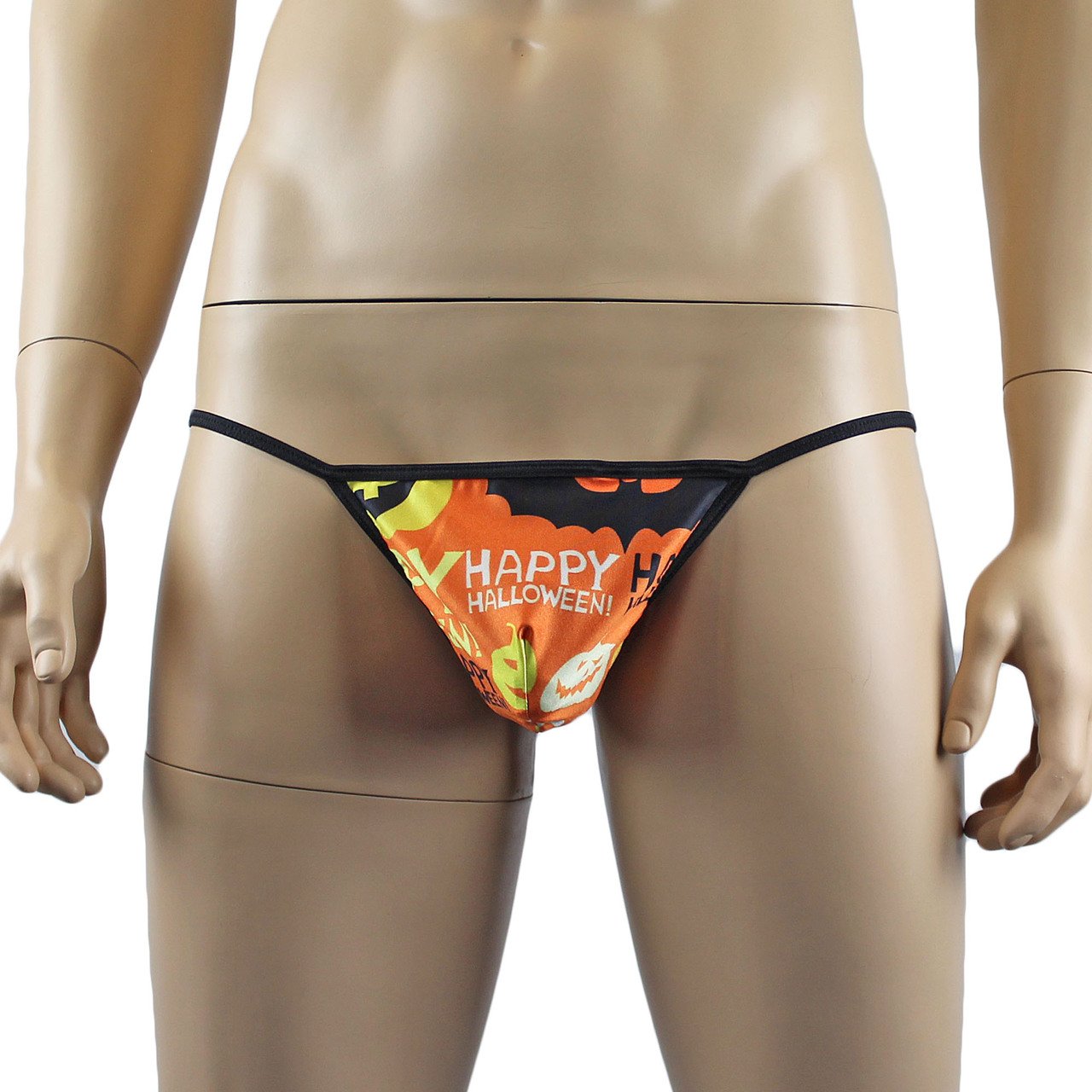 Mens Happy Halloween Pouch G string