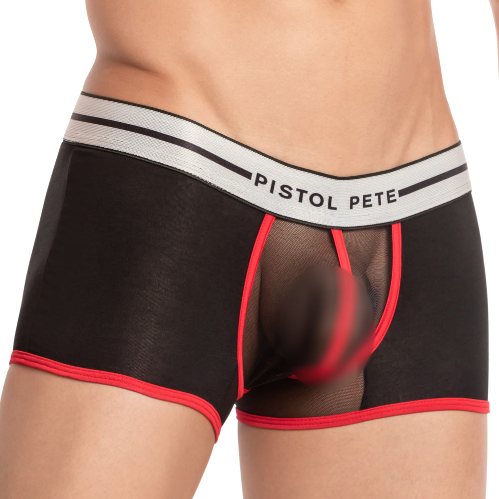 Pistol Pete PPG036 Shower Trunk Underwear See-thru Pouch Boxer Brief