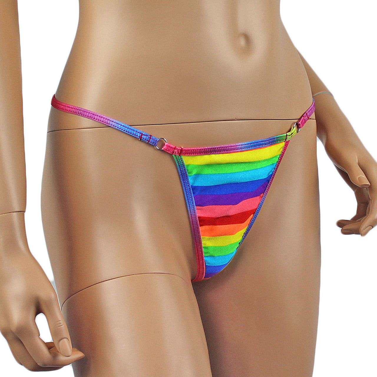 Womens Rainbow G string Underwear