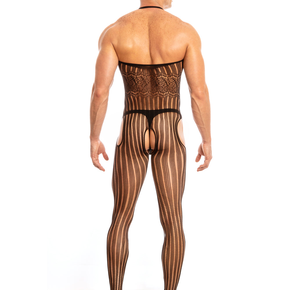 Secret Male SMC002 Stripe Bodystocking for Men