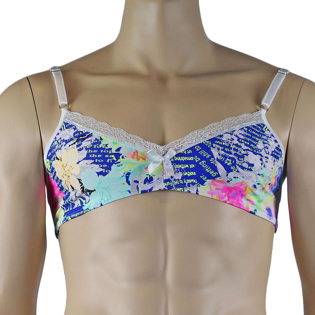 Mens Suzanne Floral Bra Top & G string Thong