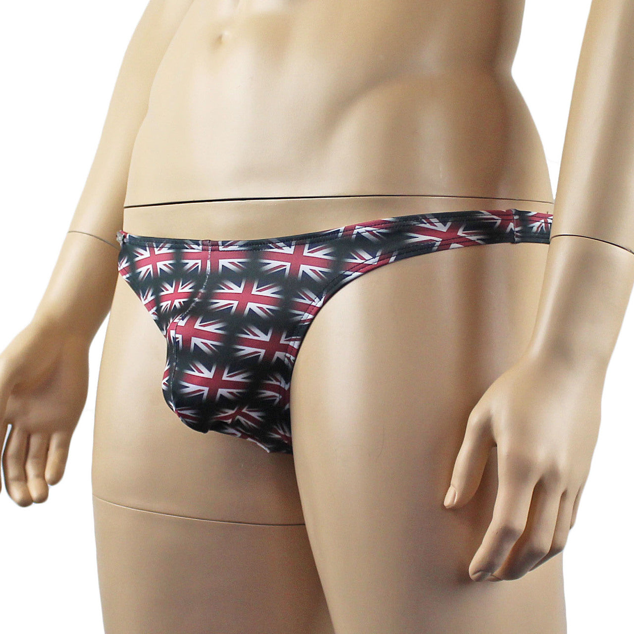 Mens UK British Low Rise Mini Thong